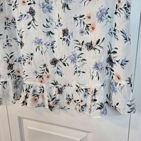 Lucky Brand Floral Sleeveless Top Women's Size Medium - Picture 9 of 10